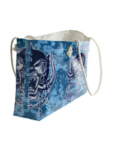 Load image into Gallery viewer, Rocksax Motorhead Rope Handled Beach Bag - Camo Blue