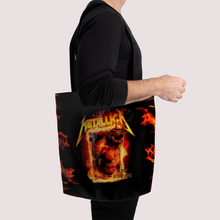 Load image into Gallery viewer, Rocksax Metallica Preium Tote Bag - Fire