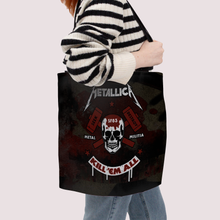 Load image into Gallery viewer, Rocksax Metallica Premier Tote Bag - Kill Um All Skull
