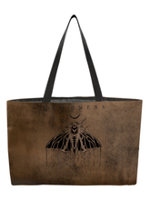 Load image into Gallery viewer, Rocksax Bad Omens Webbing Handled Beach/Shopper Tote - Moth