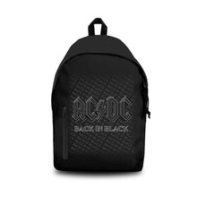 Load image into Gallery viewer, Rocksax AC/DC Graphic Daypack - Back In Black | Buy Now For 47.99