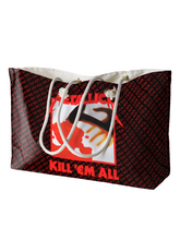 Load image into Gallery viewer, Rocksax Metallica Rope Handled Beach Bag - Kill Um All
