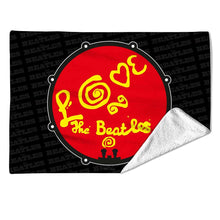 Load image into Gallery viewer, Rocksax The Beatles Blanket - Love