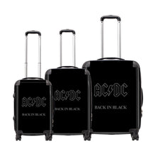 Load image into Gallery viewer, Rocksax AC/DC Travel Backpack - Back In Black Luggage