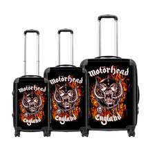 Load image into Gallery viewer, Rocksax Motorhead Travel Bag Luggage - England Fire