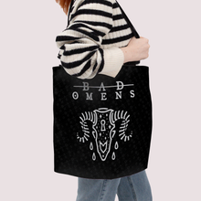 Load image into Gallery viewer, Rocksax Bad Omens Shopper Tote - Ramskull
