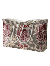 Load image into Gallery viewer, Rocksax Motorhead Rope Handled Beach Bag - Camo Green
