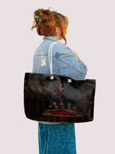 Load image into Gallery viewer, Rocksax Bad Omens Rope Handled Beach Bag - Self Titled Cover
