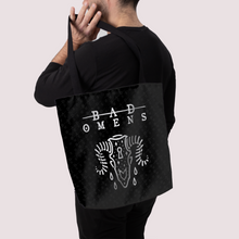 Load image into Gallery viewer, Rocksax Bad Omens Shopper Tote - Ramskull
