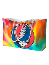 Load image into Gallery viewer, Rocksax Grateful Dead Rope Handled Beach Bag - Steal Your Face
