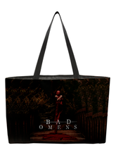 Load image into Gallery viewer, Rocksax Bad Omens Webbing Handled Beach/Shopper Tote - Self Titled Cover
