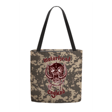 Load image into Gallery viewer, Rocksax Motohead Premier Tote Bag -Camo Green
