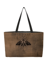 Load image into Gallery viewer, Rocksax Bad Omens Webbing Handled Beach/Shopper Tote - Moth
