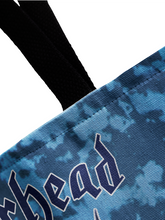 Load image into Gallery viewer, Rocksax Motorhead Webbing Handled Beach/Shopper Bag - Blue Camo
