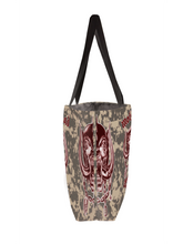 Load image into Gallery viewer, Rocksax Motorhead Webbing Handled Beach/Shopper Bag - Green Camo

