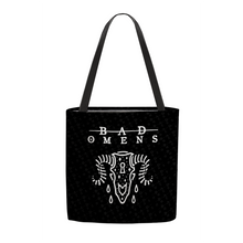 Load image into Gallery viewer, Rocksax Bad Omens Shopper Tote - Ramskull
