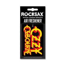 Load image into Gallery viewer, Rocksax Ozzy Osbourne Air Freshener - Logo  | Buy Now For 6.99
