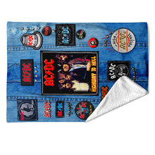 Load image into Gallery viewer, Rocksax AC/DC Blanket - Battle Vest
