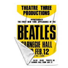 Load image into Gallery viewer, Rocksax The Beatles Blanket - Carnegie Hall  | Buy Now From £49.99
