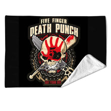 Load image into Gallery viewer, Rocksax Five Finger Death Punch  Blanket - Got Your Six
