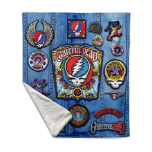 Load image into Gallery viewer, Rocksax Grateful Dead Blanket - Battle Vest  | Buy Now From £49.99

