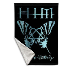 Load image into Gallery viewer, Rocksax HIM Blanket - Butterflies  | Buy Now From £49.99

