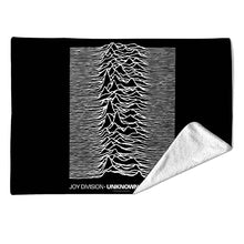 Load image into Gallery viewer, Rocksax Joy Division  Blanket - Unknown Pleasures
