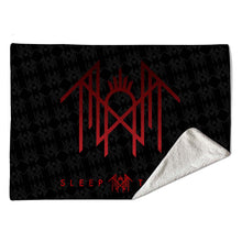 Load image into Gallery viewer, Rocksax Sleep Token  Blanket - Red Logo

