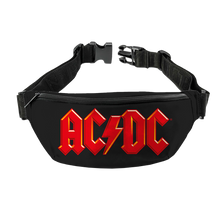 Load image into Gallery viewer, Rocksax AC/DC Bum Bag - Red Logo  | Buy Now For 26.99
