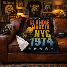 Load image into Gallery viewer, Rocksax Blondie Blanket - Made In NYC
