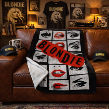 Load image into Gallery viewer, Rocksax Blondie Blanket - Lips
