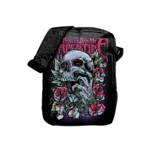 Load image into Gallery viewer, Rocksax Bullet For My Valentine Crossbody Bag - Skull Red Eyes  | Buy Now For 26.99
