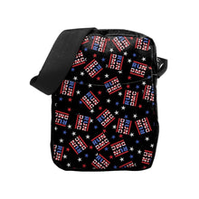 Load image into Gallery viewer, Rocksax Run DMC Crossbody Bag - USA Logo  | Buy Now For 26.99
