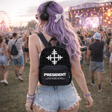 Load image into Gallery viewer, Rocksax President Mini Backpack - Lyric Key
