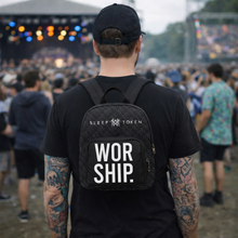 Load image into Gallery viewer, Rocksax Sleep Token Mini Backpack - Worship
