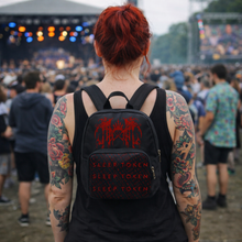 Load image into Gallery viewer, Rocksax Sleep Token Mini Backpack - Grunge Logo
