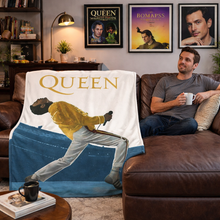 Load image into Gallery viewer, Rocksax Queen Blanket - Live Aid
