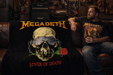 Load image into Gallery viewer, Rocksax Megadeth Blanket - Master of Death
