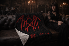 Load image into Gallery viewer, Rocksax Sleep Token  Blanket - Red Logo
