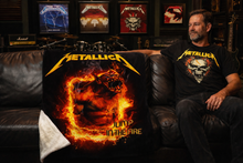 Load image into Gallery viewer, Rocksax Metallica Blanket - Jump In The Fire
