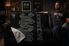 Load image into Gallery viewer, Rocksax AC/DC  Blanket - Back In Black
