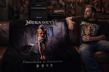 Load image into Gallery viewer, Rocksax Megadeth  Blanket - Countdown to Extinction
