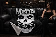 Load image into Gallery viewer, Rocksax Misfits Sherpa Fleece Blanket - Fiend
