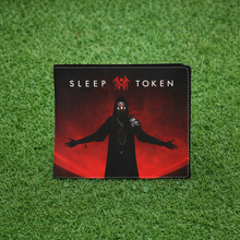 Load image into Gallery viewer, Rocksax Sleep Token Wallet - Red Light
