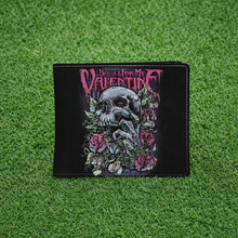 Load image into Gallery viewer, Rocksax Bullet For My Valentine Wallet - Skull Red Eyes
