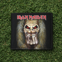 Load image into Gallery viewer, Rocksax Iron Maiden Wallet - Middle Finger
