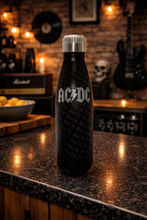 Load image into Gallery viewer, Rocksax AC/DC Drink Bottle - Back In Black
