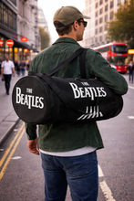 Load image into Gallery viewer, Rocksax The Beatles Duffle Bag - Abbey Rd (B/W)
