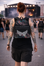 Load image into Gallery viewer, Rocksax Bullet For My Valentine Backpack - Wings 1
