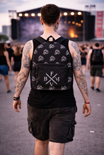 Load image into Gallery viewer, Rocksax Bullet For My Valentine Backpack - Gravity Pattern
